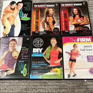Workout DVD Collection AND 6 Day Express Diet Plan Book